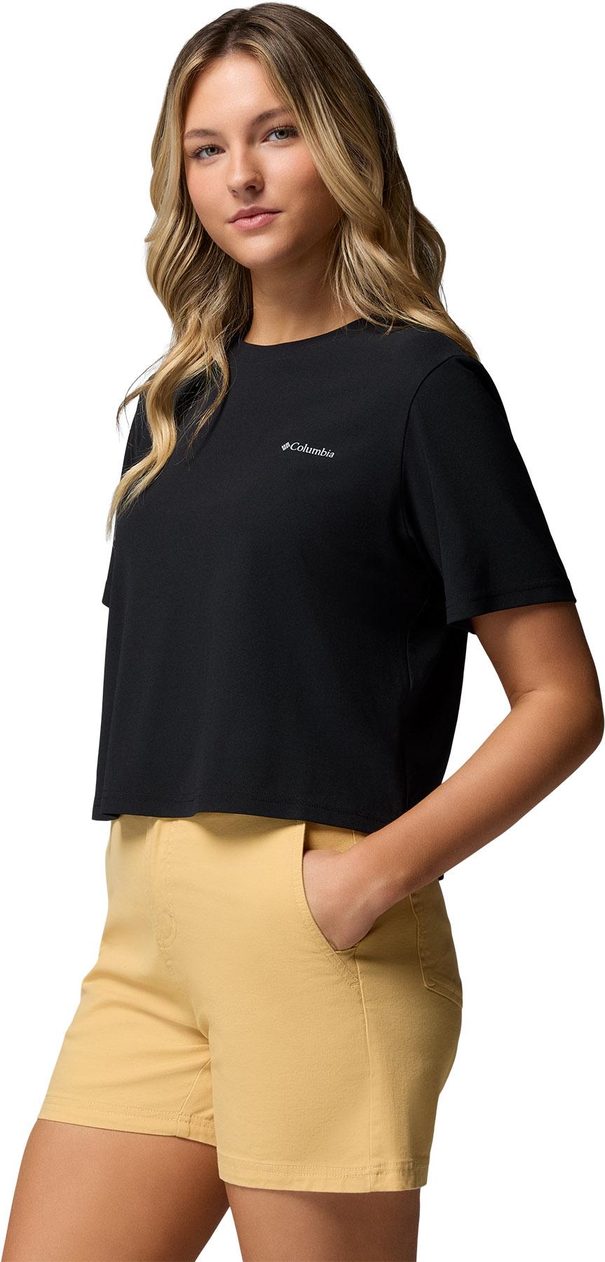 Product gallery image number 5 for product T-shirt à manches courtes en piqué Chill Creek - Femme