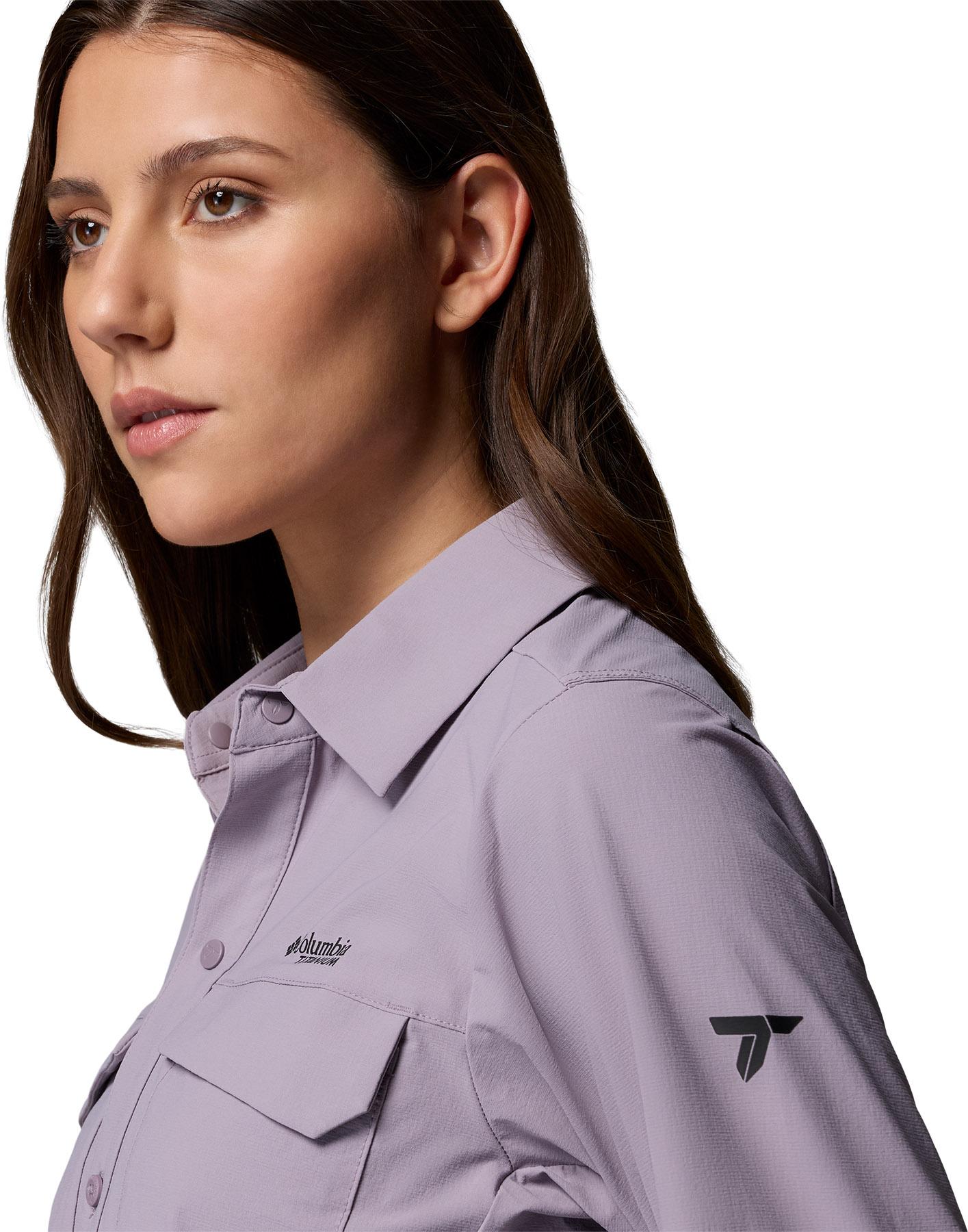 Product gallery image number 9 for product Silver Ridge Elite Woven Long Sleeve Shirt - Women's