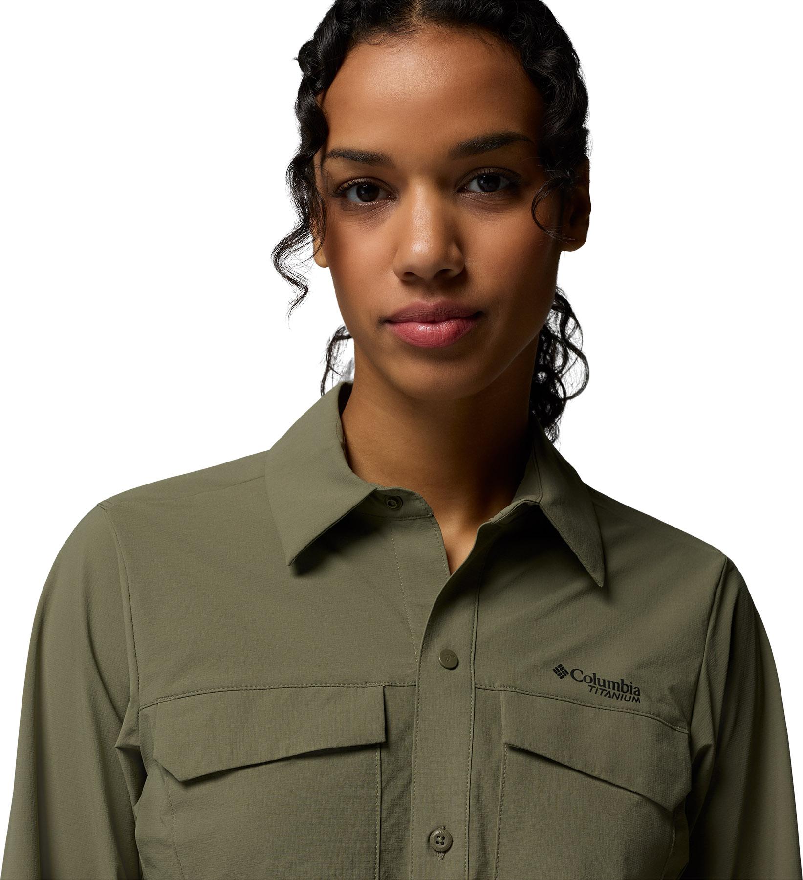 Product gallery image number 9 for product Silver Ridge Elite Woven Long Sleeve Shirt - Women's