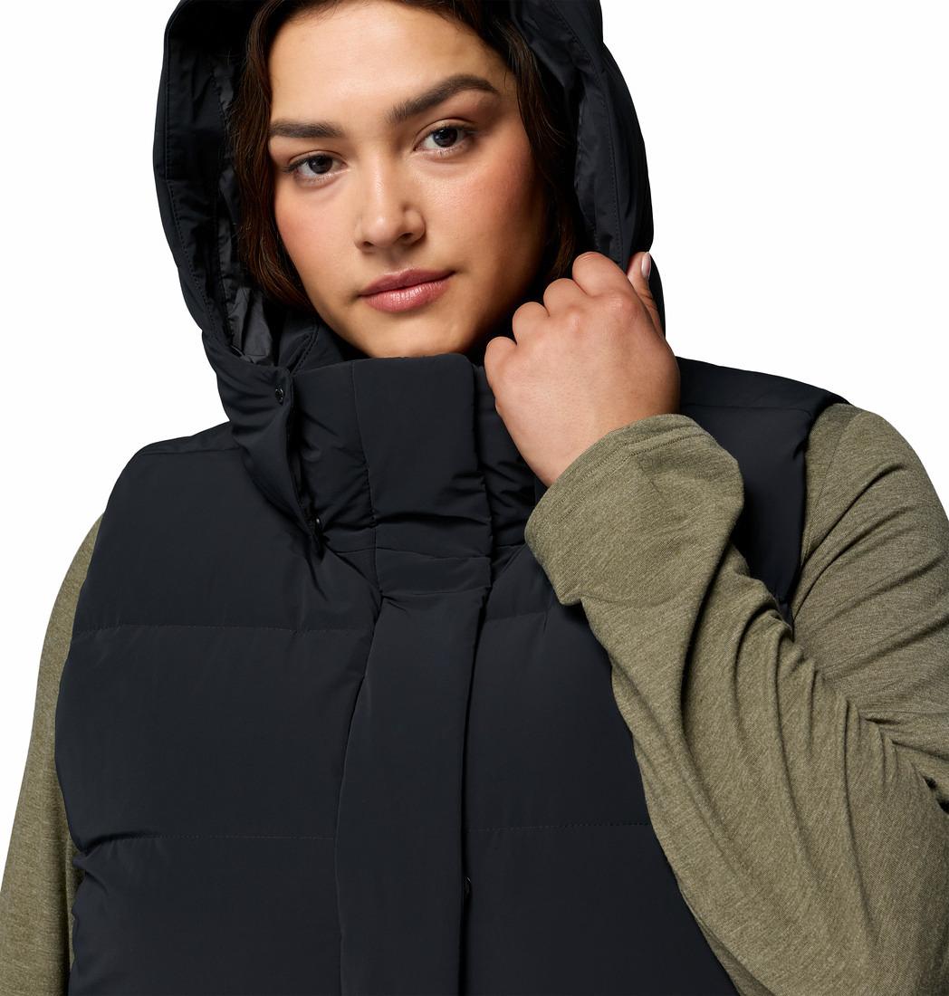 Numéro de l'image de la galerie de produits 5 pour le produit Veste à capuchon mi-longue Amaze Puff - Femme
