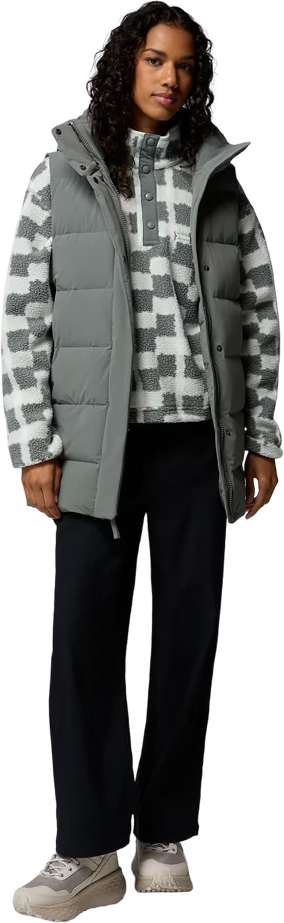 Numéro de l'image de la galerie de produits 10 pour le produit Veste à capuchon mi-longue Amaze Puff - Femme
