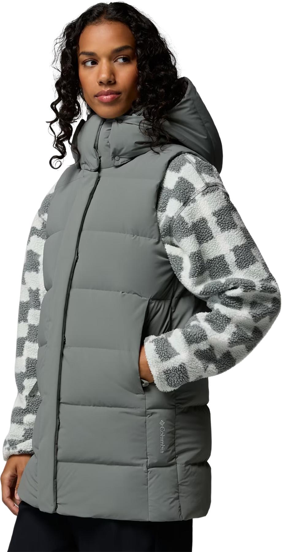 Numéro de l'image de la galerie de produits 9 pour le produit Veste à capuchon mi-longue Amaze Puff - Femme