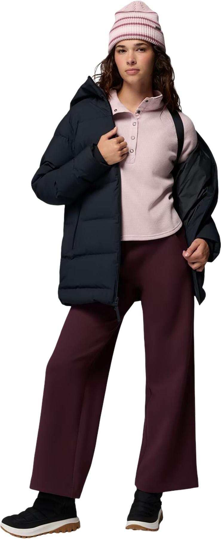 Numéro de l'image de la galerie de produits 11 pour le produit Manteau à capuchon mi-long Amaze Puff Heat Seal - Femme