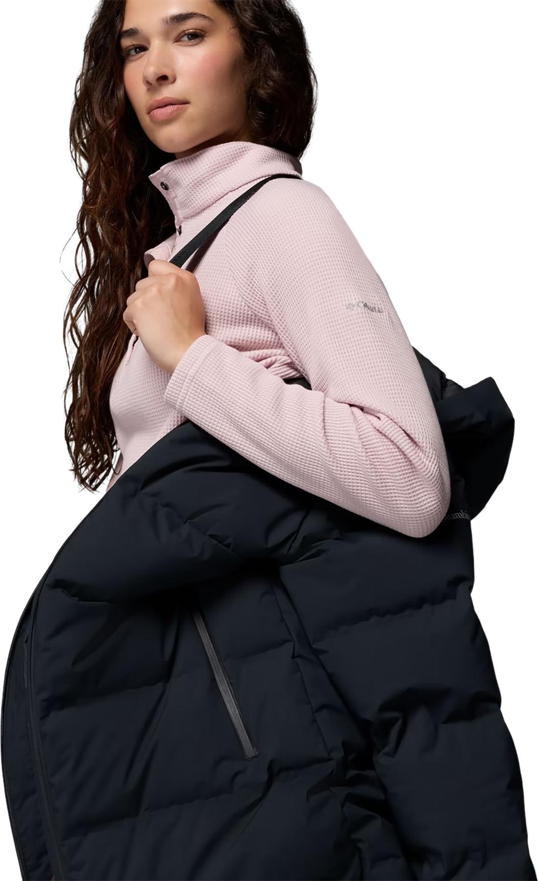 Numéro de l'image de la galerie de produits 12 pour le produit Manteau à capuchon mi-long Amaze Puff Heat Seal - Femme