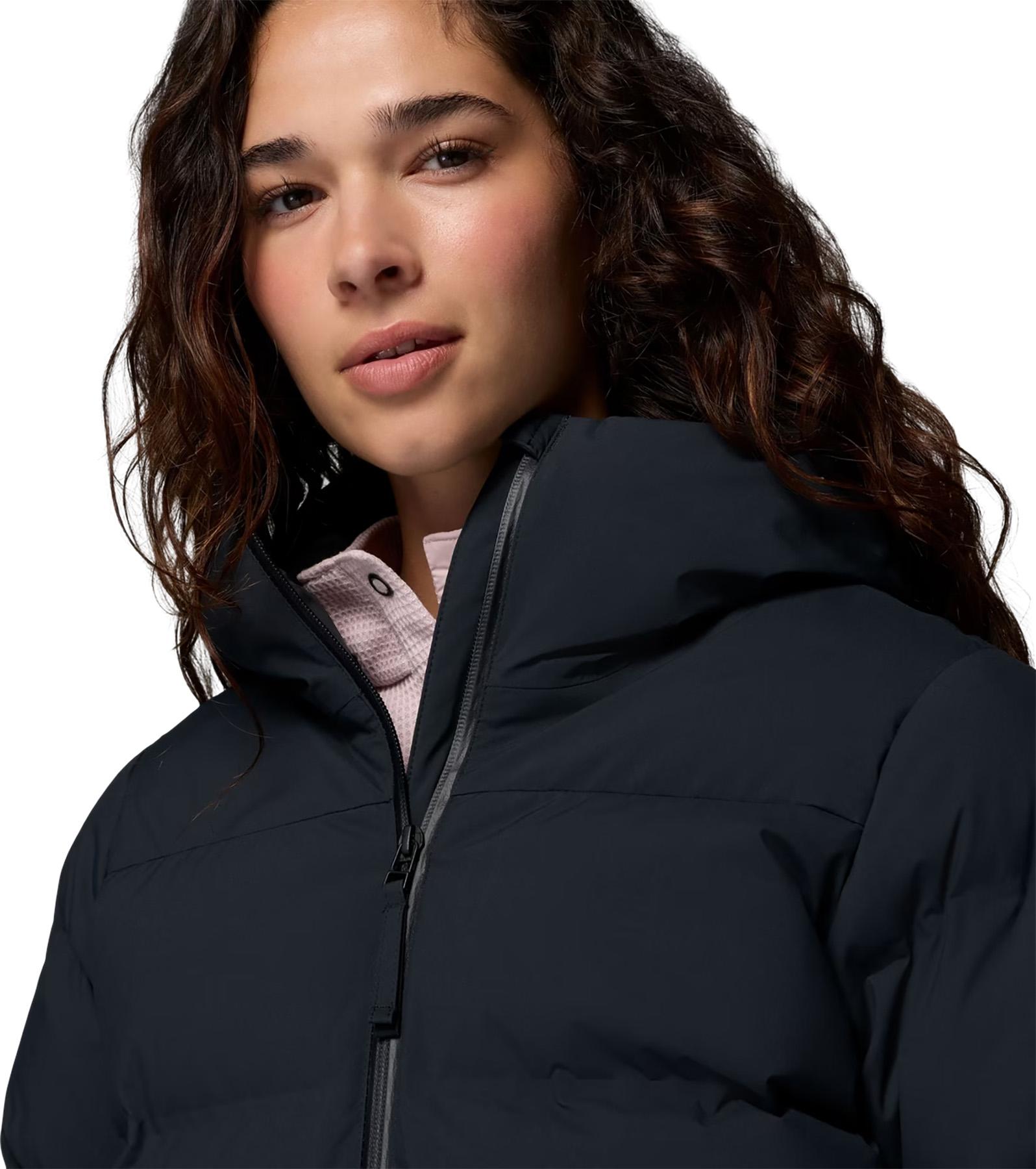 Numéro de l'image de la galerie de produits 4 pour le produit Manteau à capuchon mi-long Amaze Puff Heat Seal - Femme