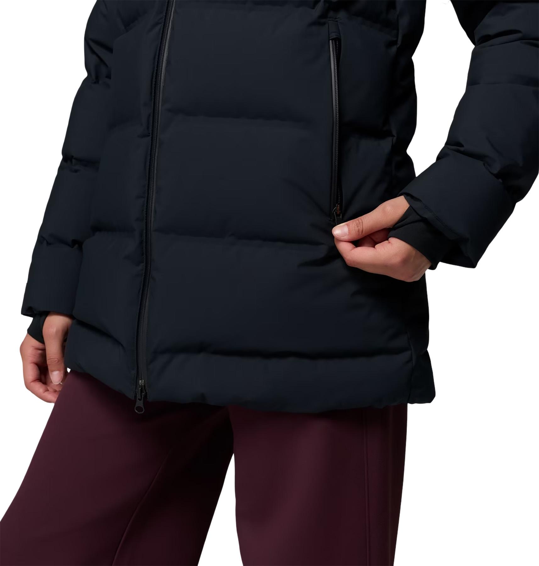 Numéro de l'image de la galerie de produits 2 pour le produit Manteau à capuchon mi-long Amaze Puff Heat Seal - Femme