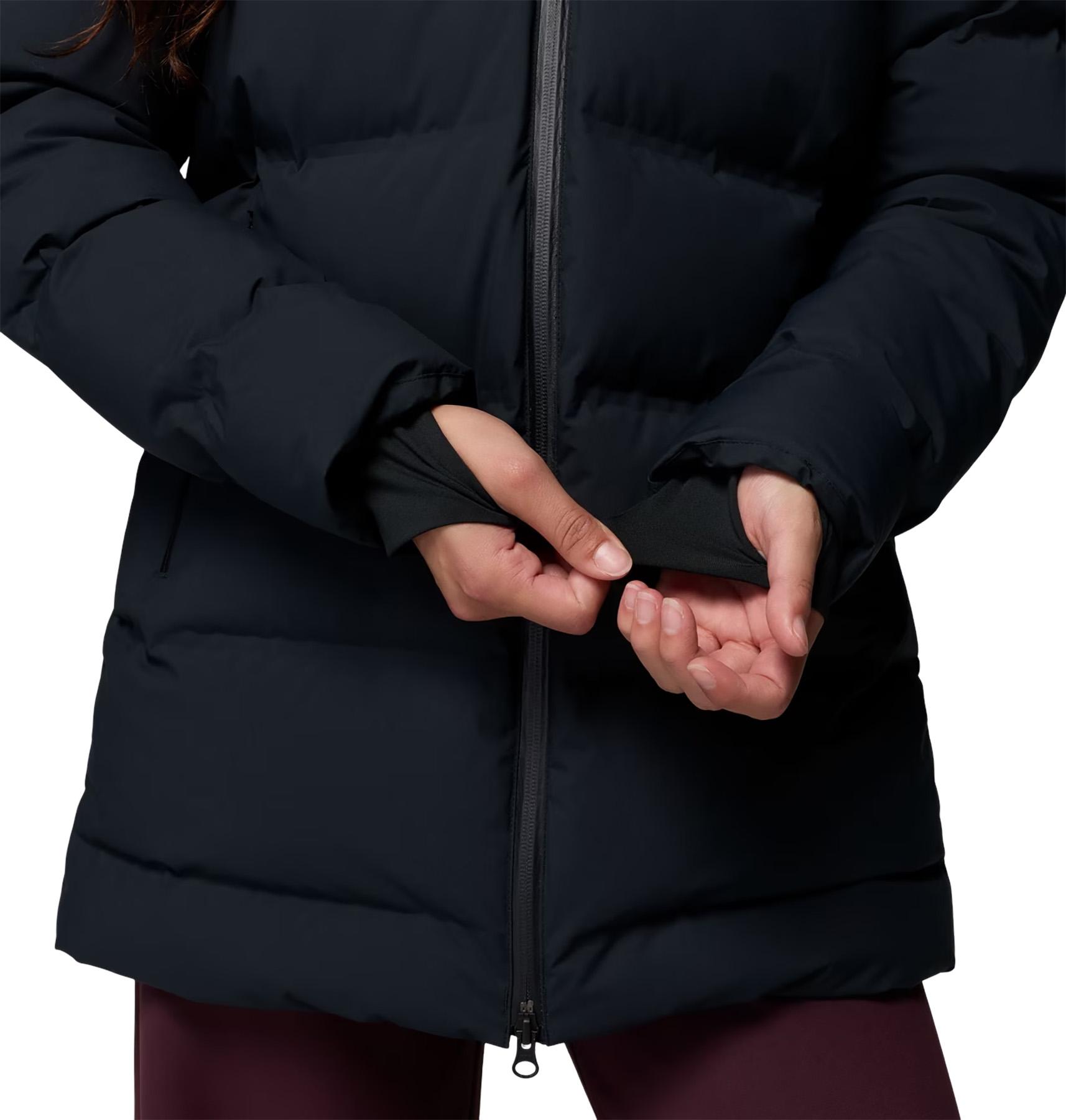 Numéro de l'image de la galerie de produits 5 pour le produit Manteau à capuchon mi-long Amaze Puff Heat Seal - Femme