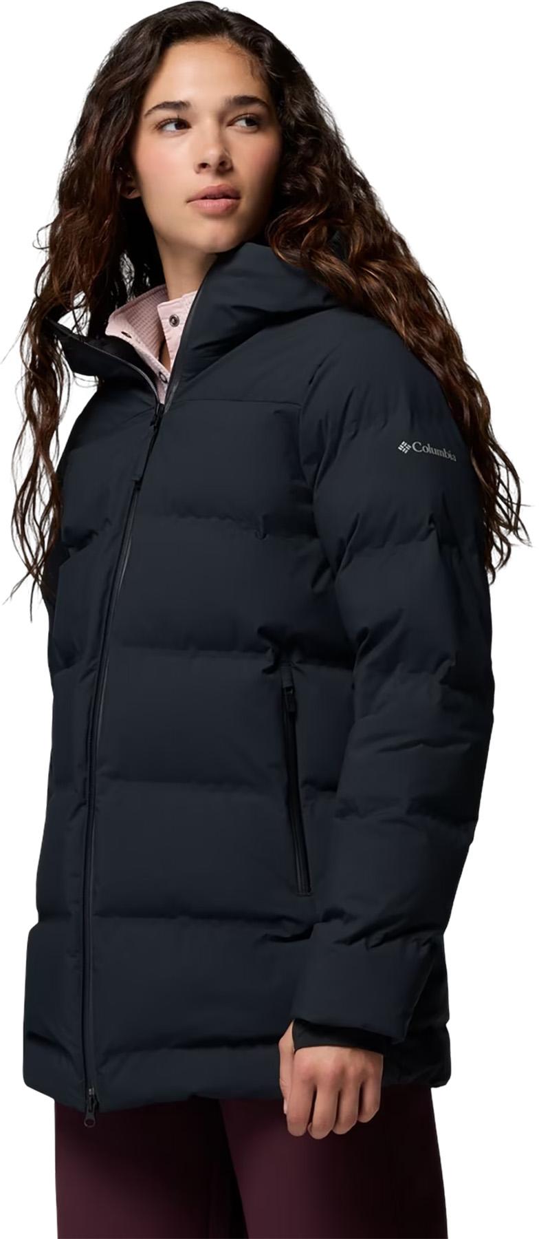 Numéro de l'image de la galerie de produits 8 pour le produit Manteau à capuchon mi-long Amaze Puff Heat Seal - Femme