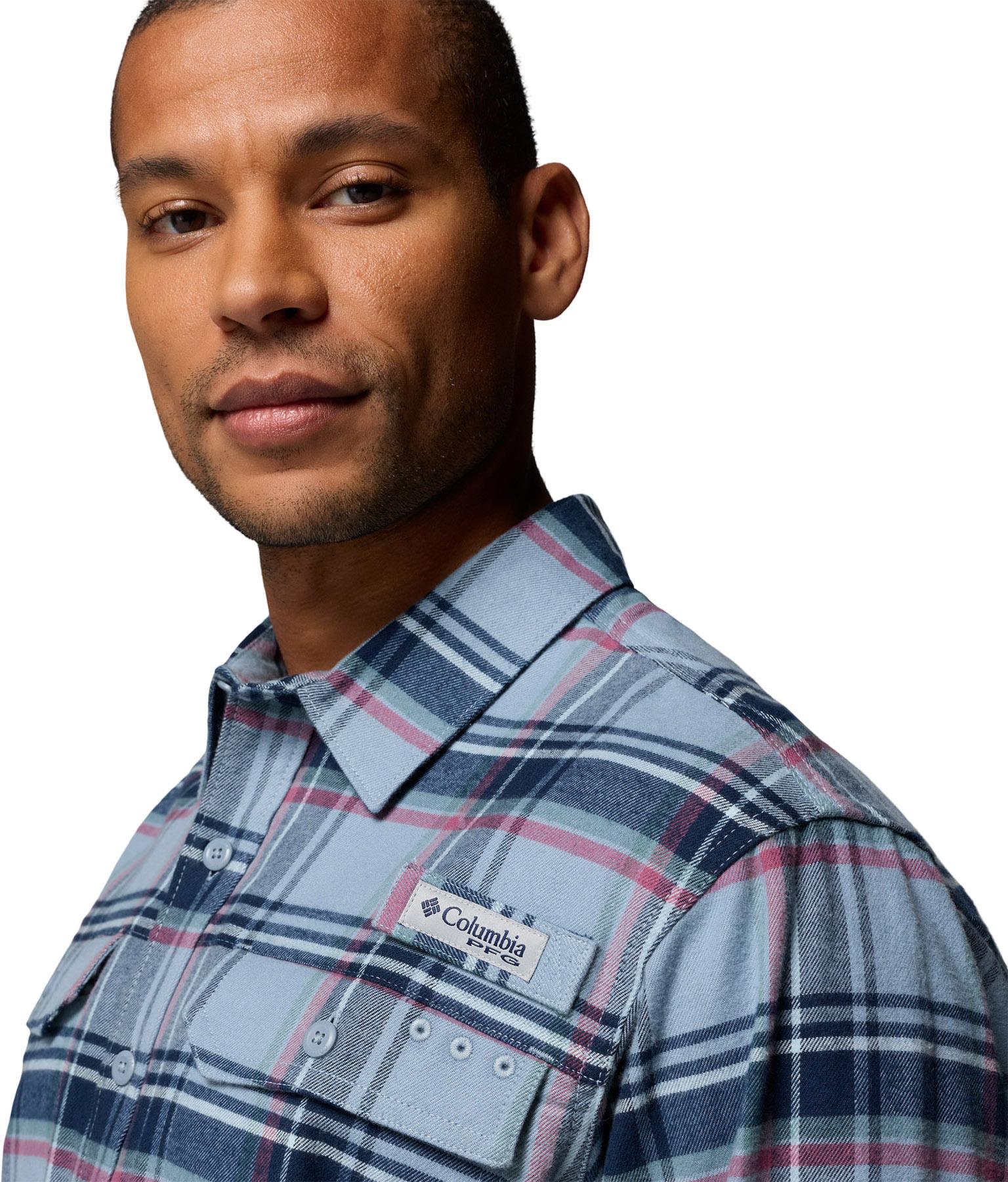 Product gallery image number 4 for product PFG Topwater Tech Flannel Shirt - Men's