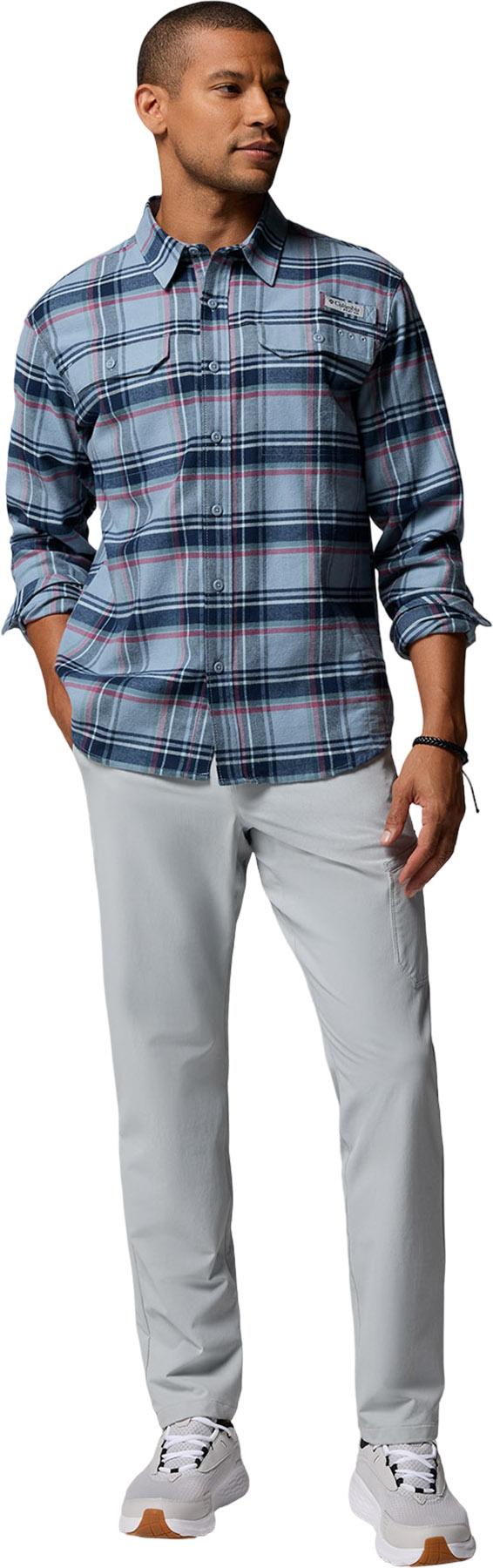 Product gallery image number 6 for product PFG Topwater Tech Flannel Shirt - Men's