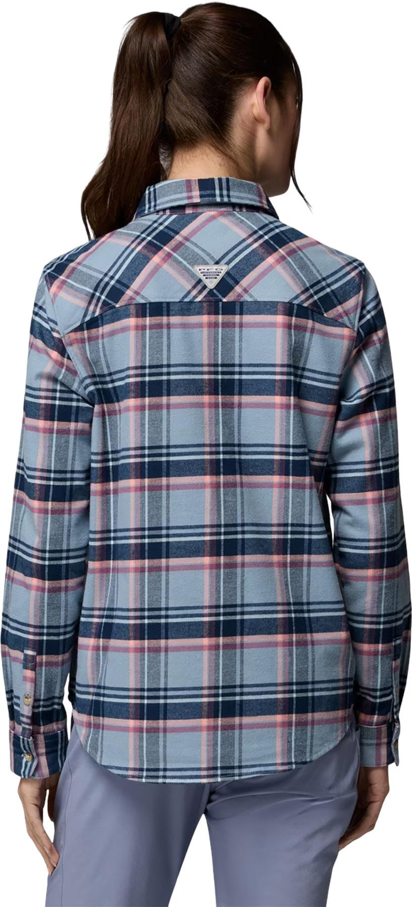 Numéro de l'image de la galerie de produits 2 pour le produit Chemise en flanelle technique PFG Topwater - Femme