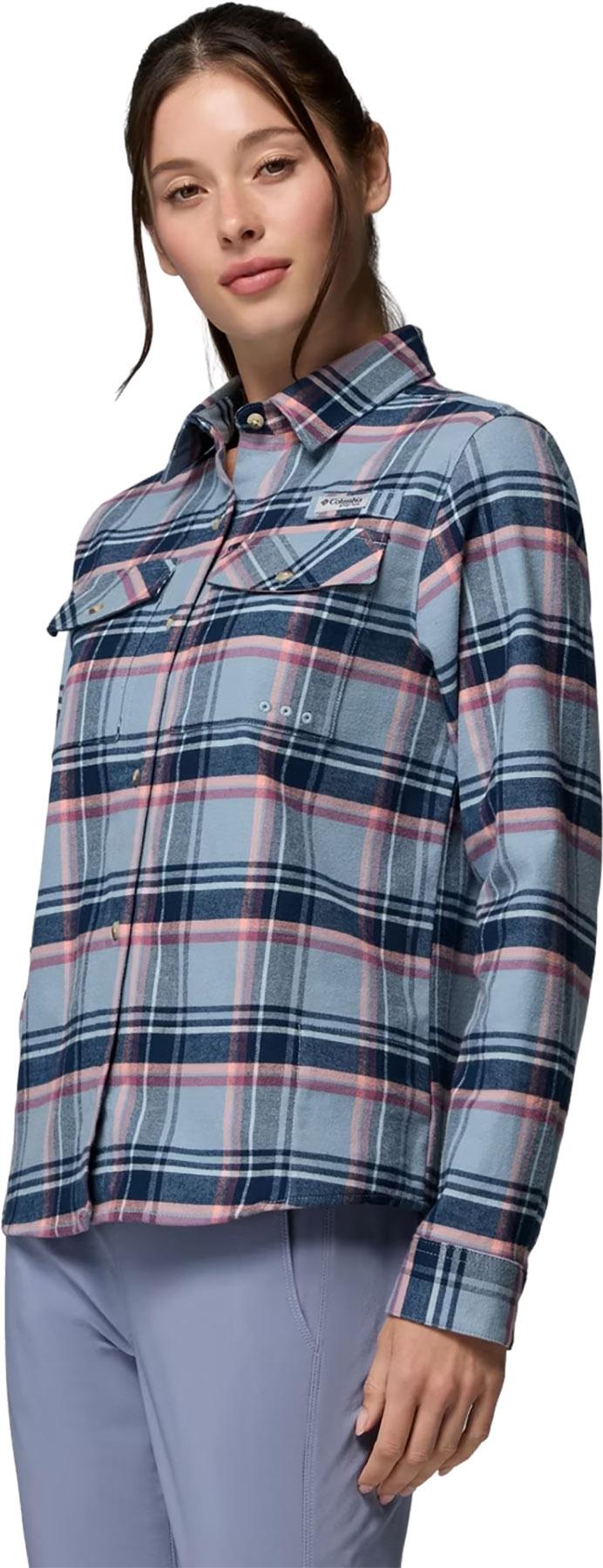Numéro de l'image de la galerie de produits 5 pour le produit Chemise en flanelle technique PFG Topwater - Femme