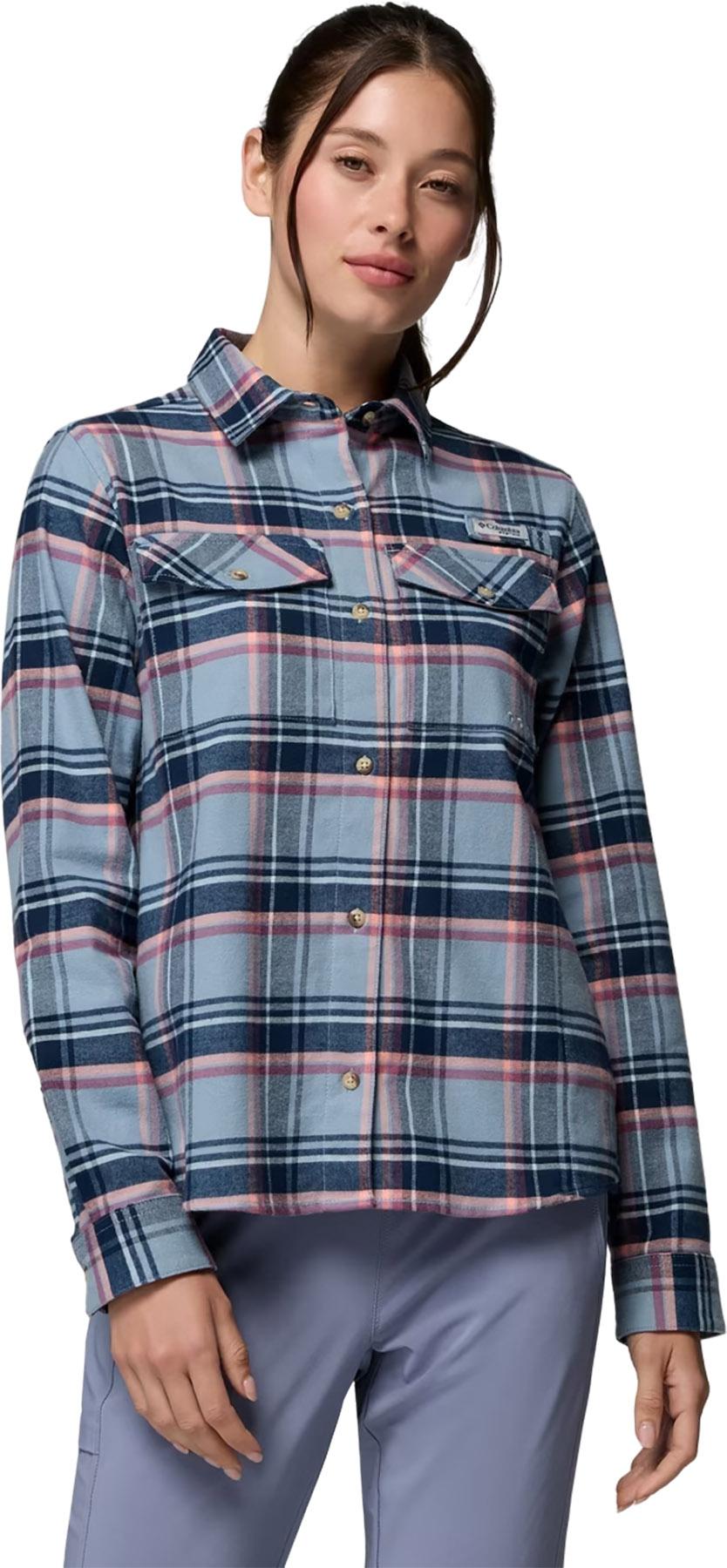 Image de produit pour Chemise en flanelle technique PFG Topwater - Femme