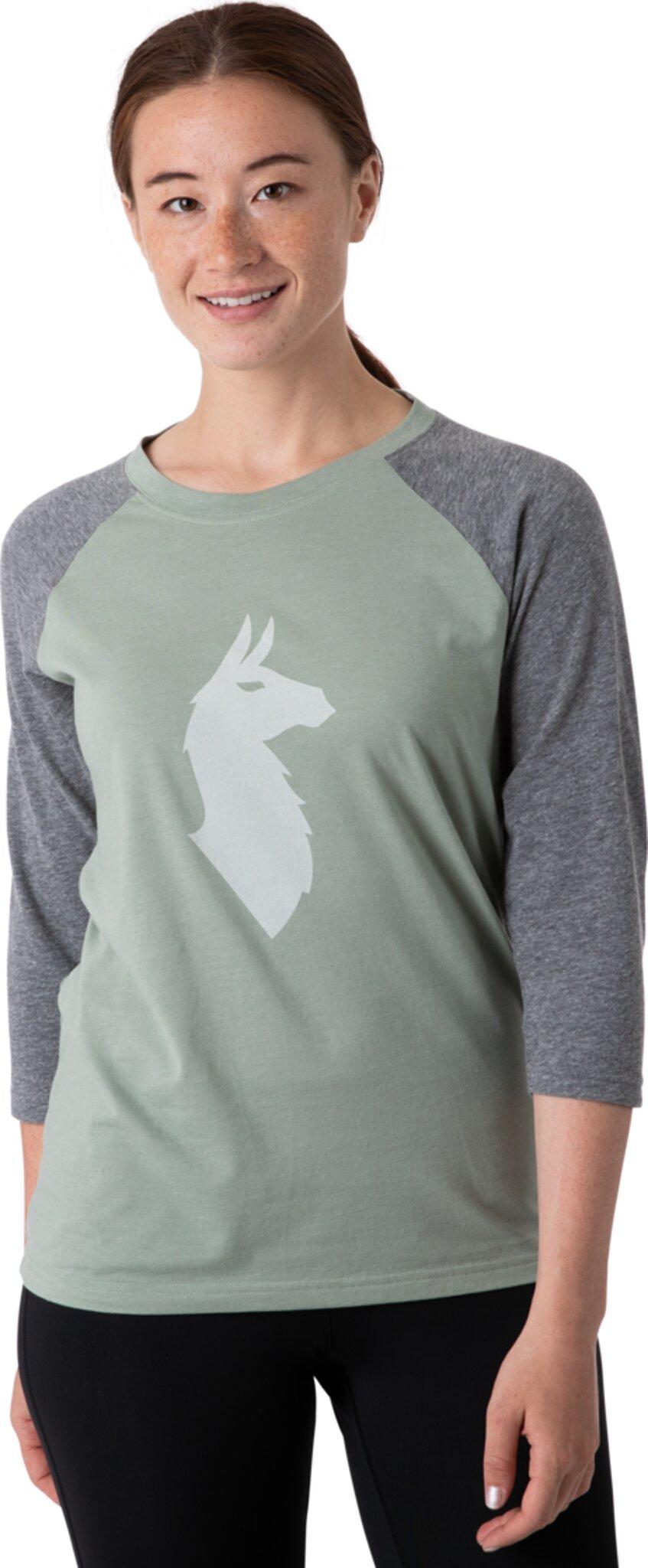 Product gallery image number 2 for product Llama Baseball T-shirt - Women's