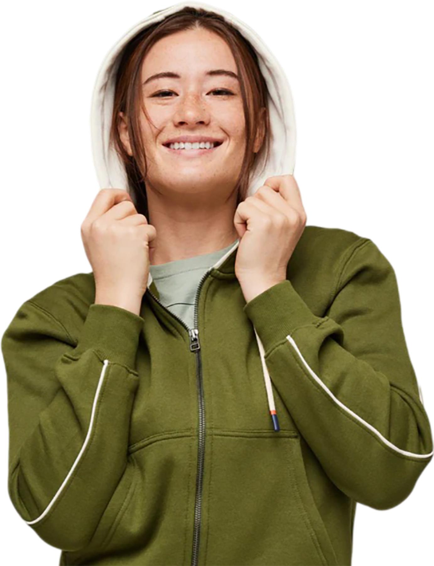 Numéro de l'image de la galerie de produits 6 pour le produit Chandail à capuchon à glissière pleine longueur Do Good - Femme