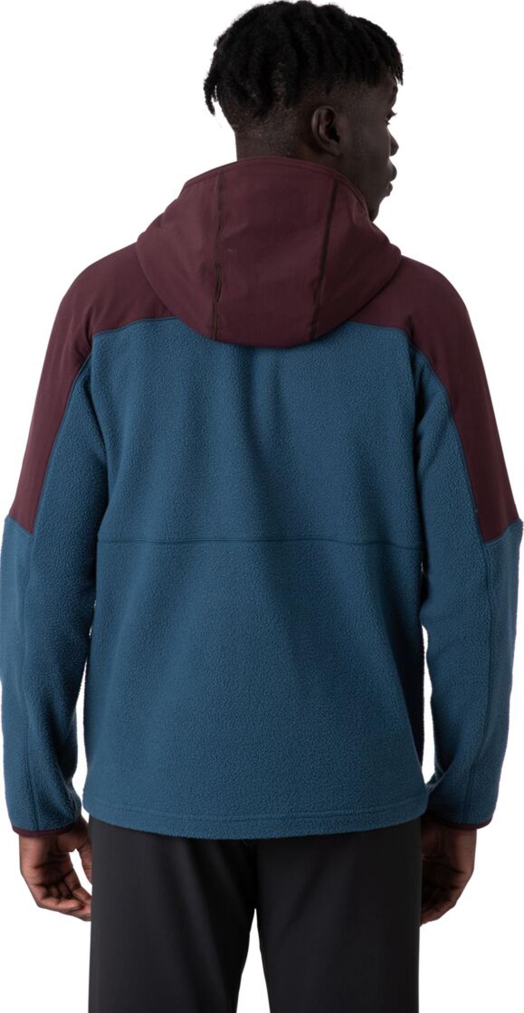 Product gallery image number 2 for product Abrazo Hooded Full-Zip Fleece Jacket - Men's