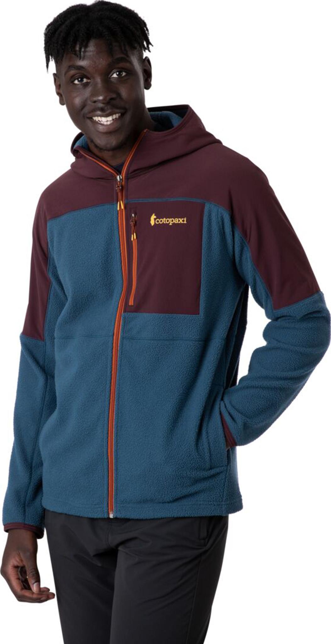 Product gallery image number 3 for product Abrazo Hooded Full-Zip Fleece Jacket - Men's