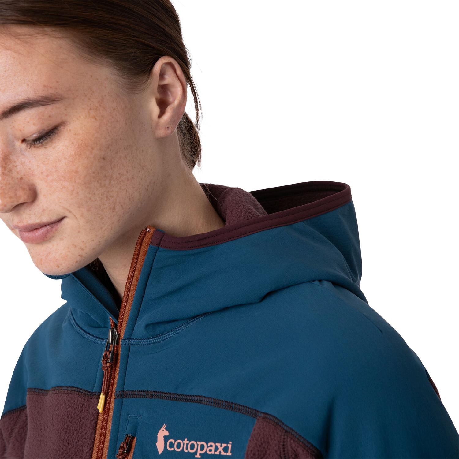 Product gallery image number 7 for product Abrazo Hooded Full-Zip Fleece Hooded Sweatshirt - Women's