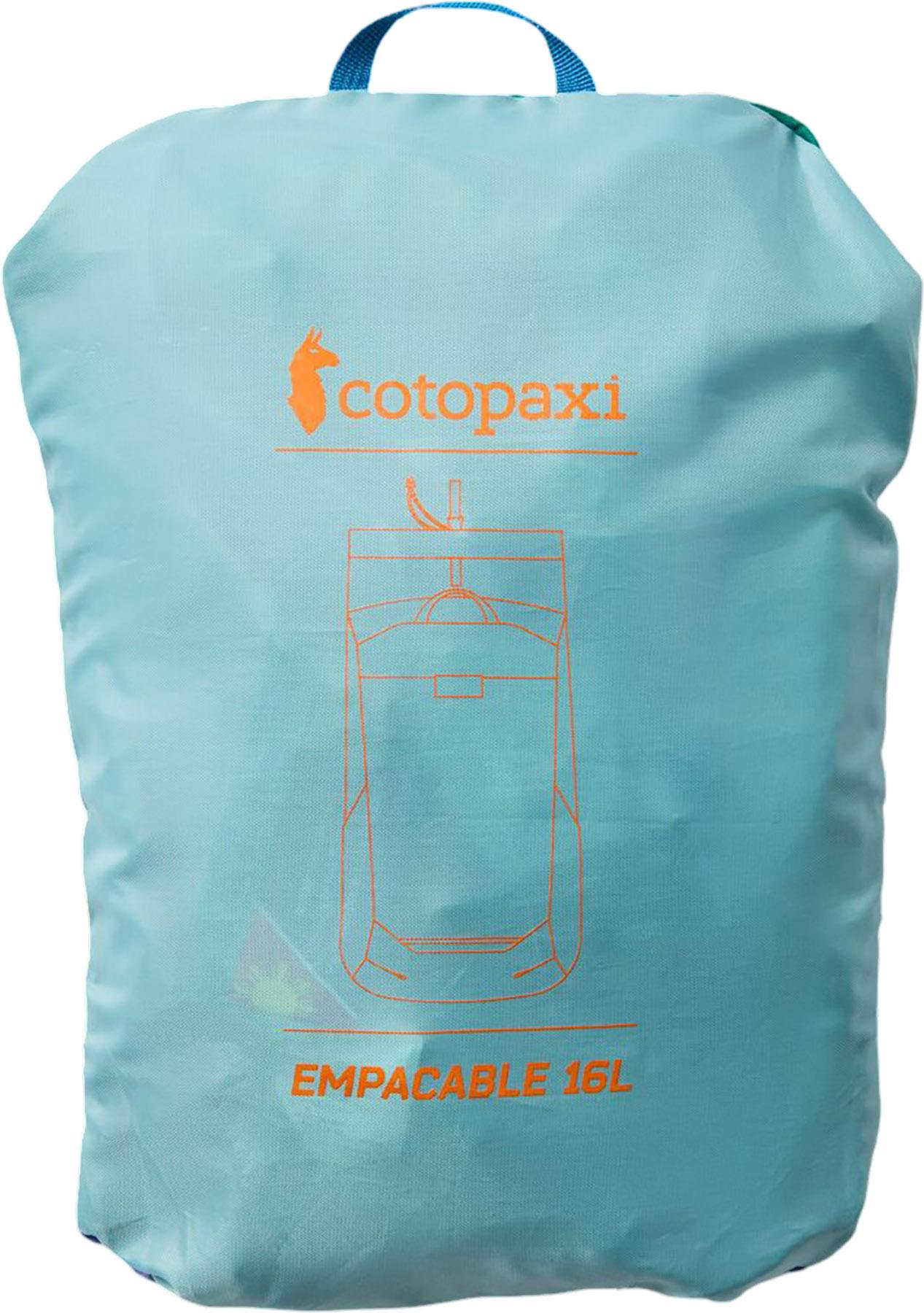 Numéro de l'image de la galerie de produits 10 pour le produit Sac à dos Empacable 16L - Del Dia [Couleurs aléatoires]