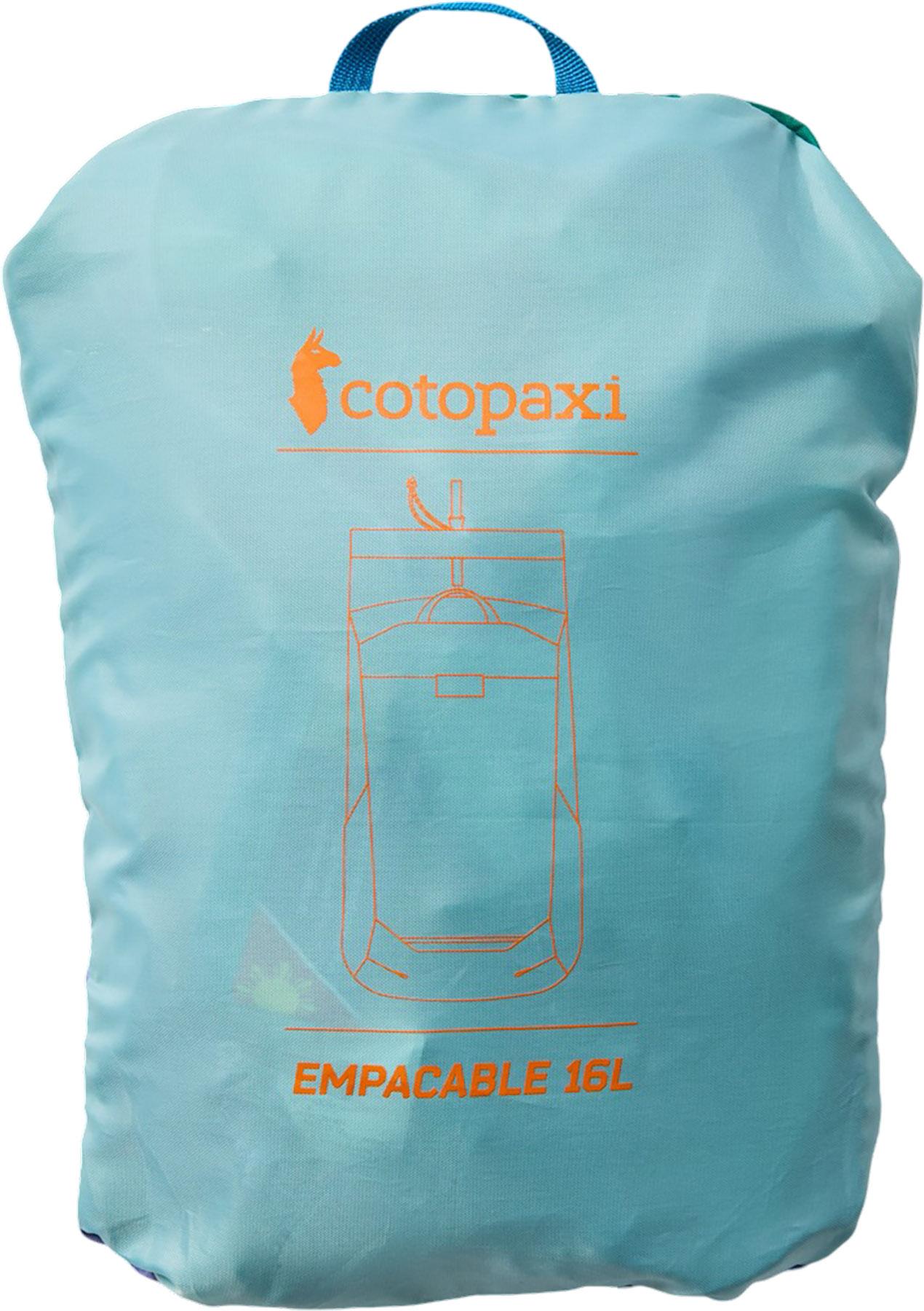 Numéro de l'image de la galerie de produits 2 pour le produit Sac à dos Empacable 16L - Del Dia [Couleurs aléatoires]