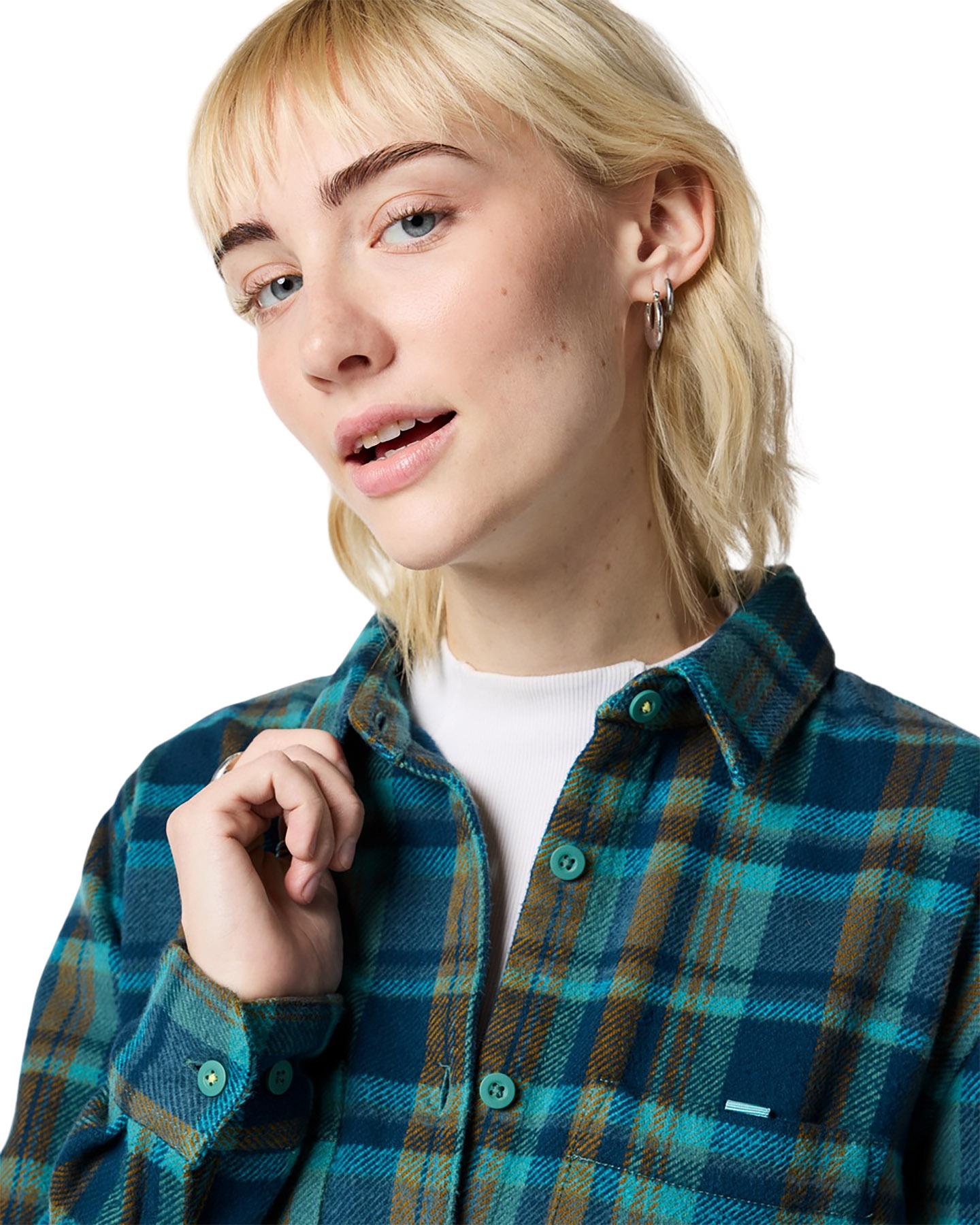 Product gallery image number 7 for product Mero Organic Flannel Shirt - Women's