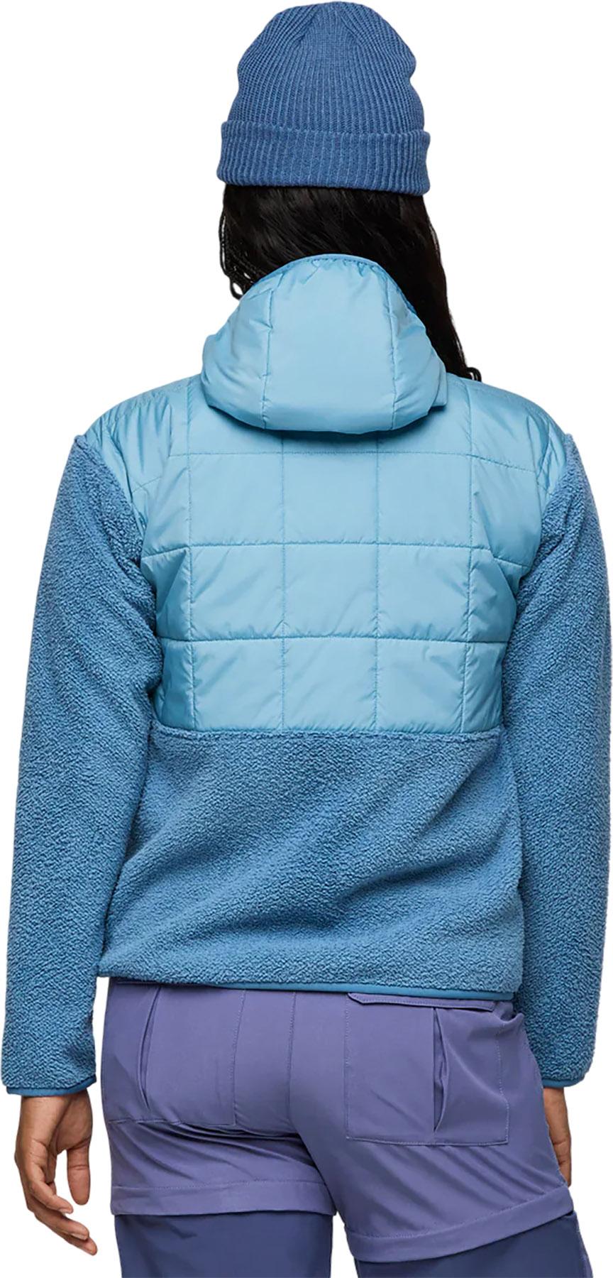 Product gallery image number 4 for product Manteau à capuchon hybride Trico - Femme