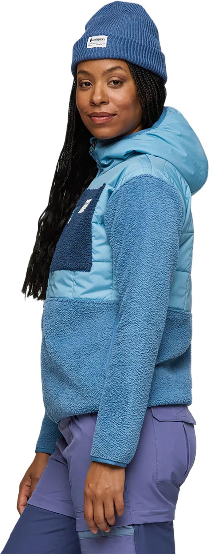 Product gallery image number 2 for product Manteau à capuchon hybride Trico - Femme