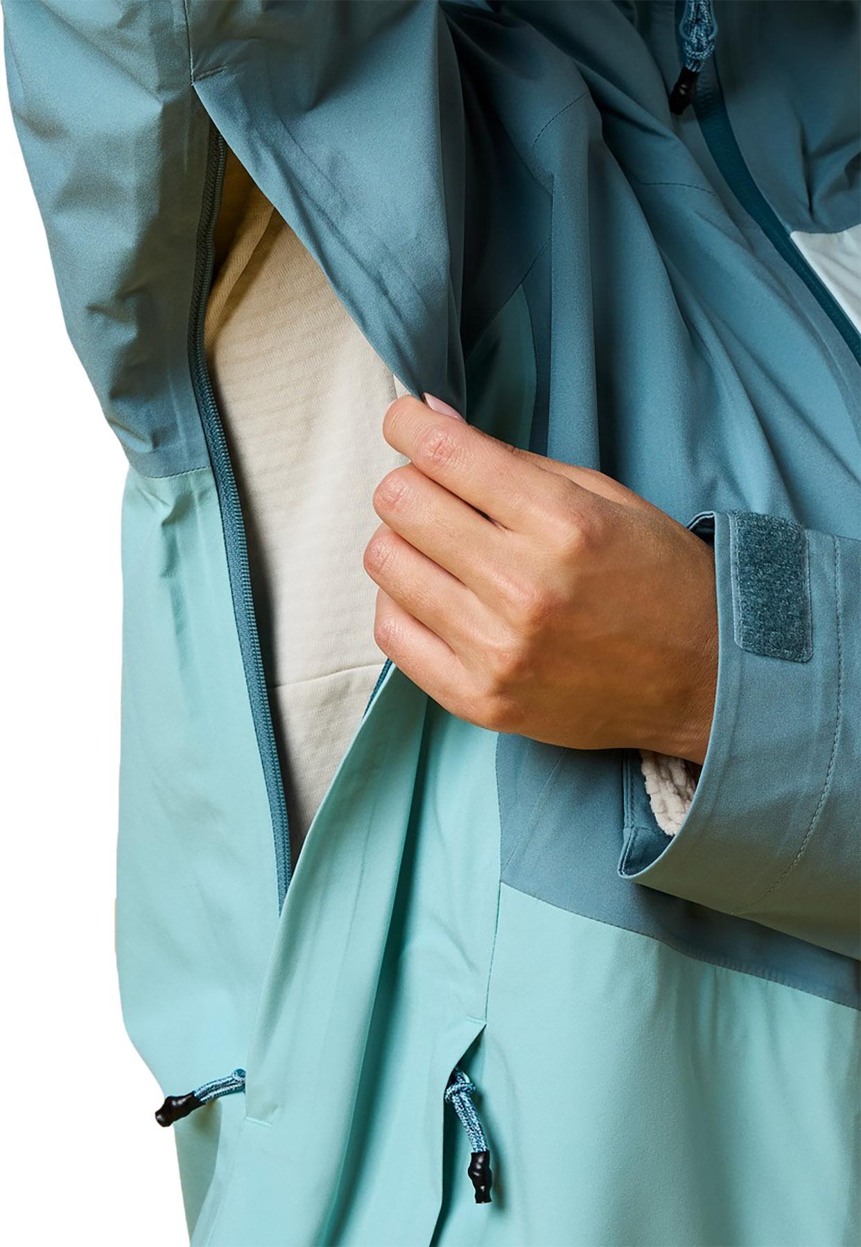 Numéro de l'image de la galerie de produits 5 pour le produit Veste à capuche Impermeo 3L - Femme