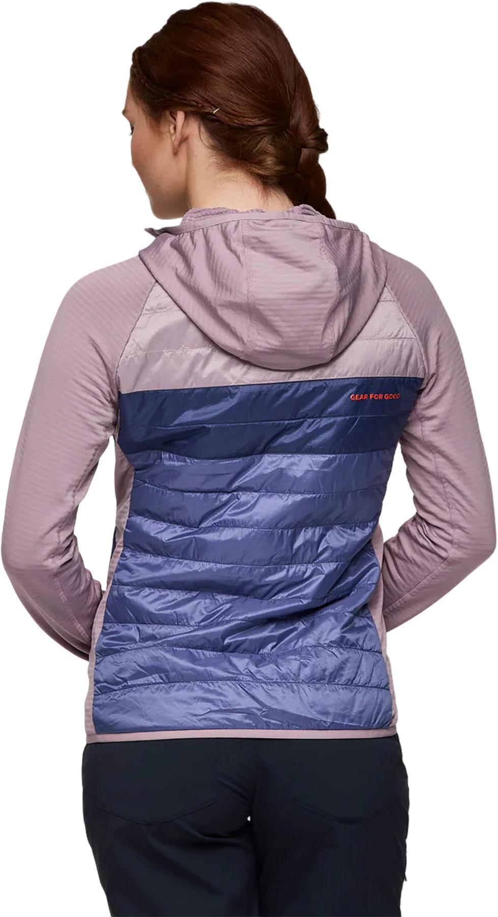 Product gallery image number 6 for product Veste à capuche isolée Capa Hybrid - Femme