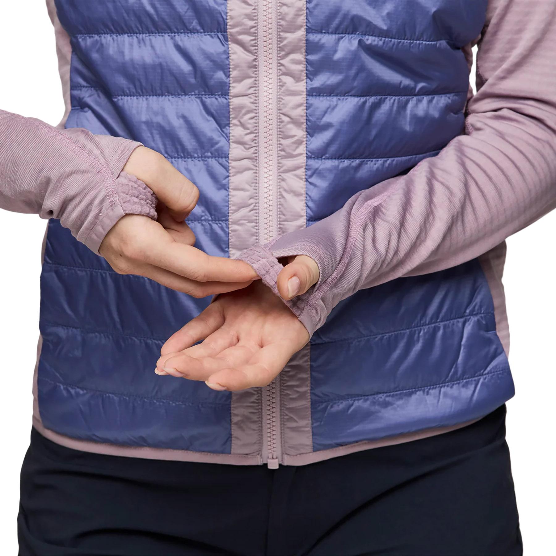 Product gallery image number 4 for product Veste à capuche isolée Capa Hybrid - Femme