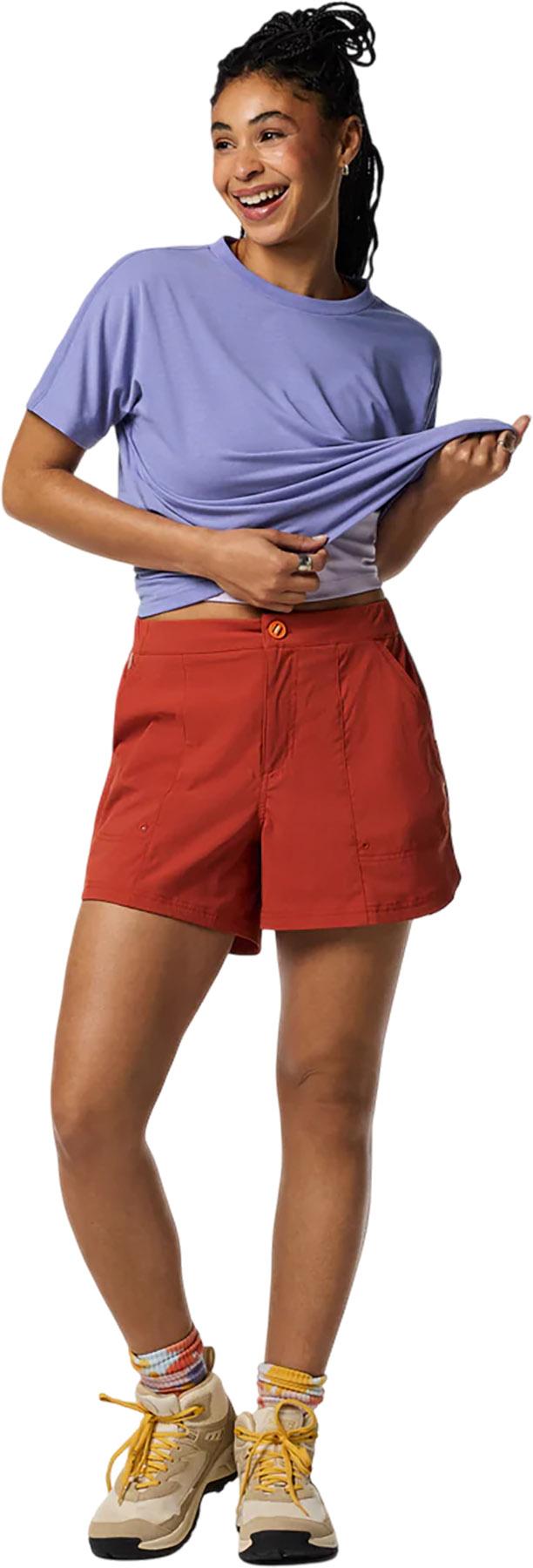 Product gallery image number 5 for product Coraje Tech Shorts 4" - Women's