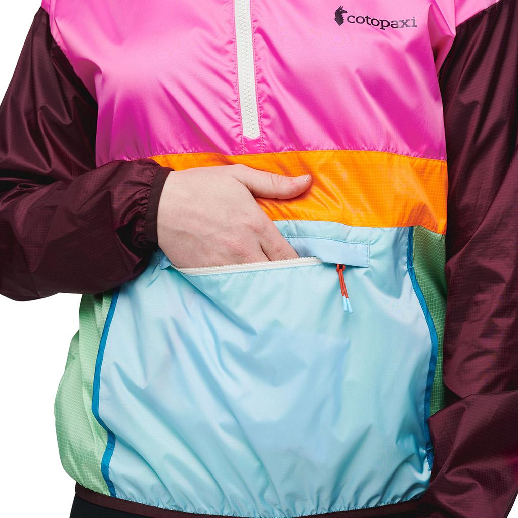 Product gallery image number 3 for product Teca Half-Zip Windbreaker - Women's