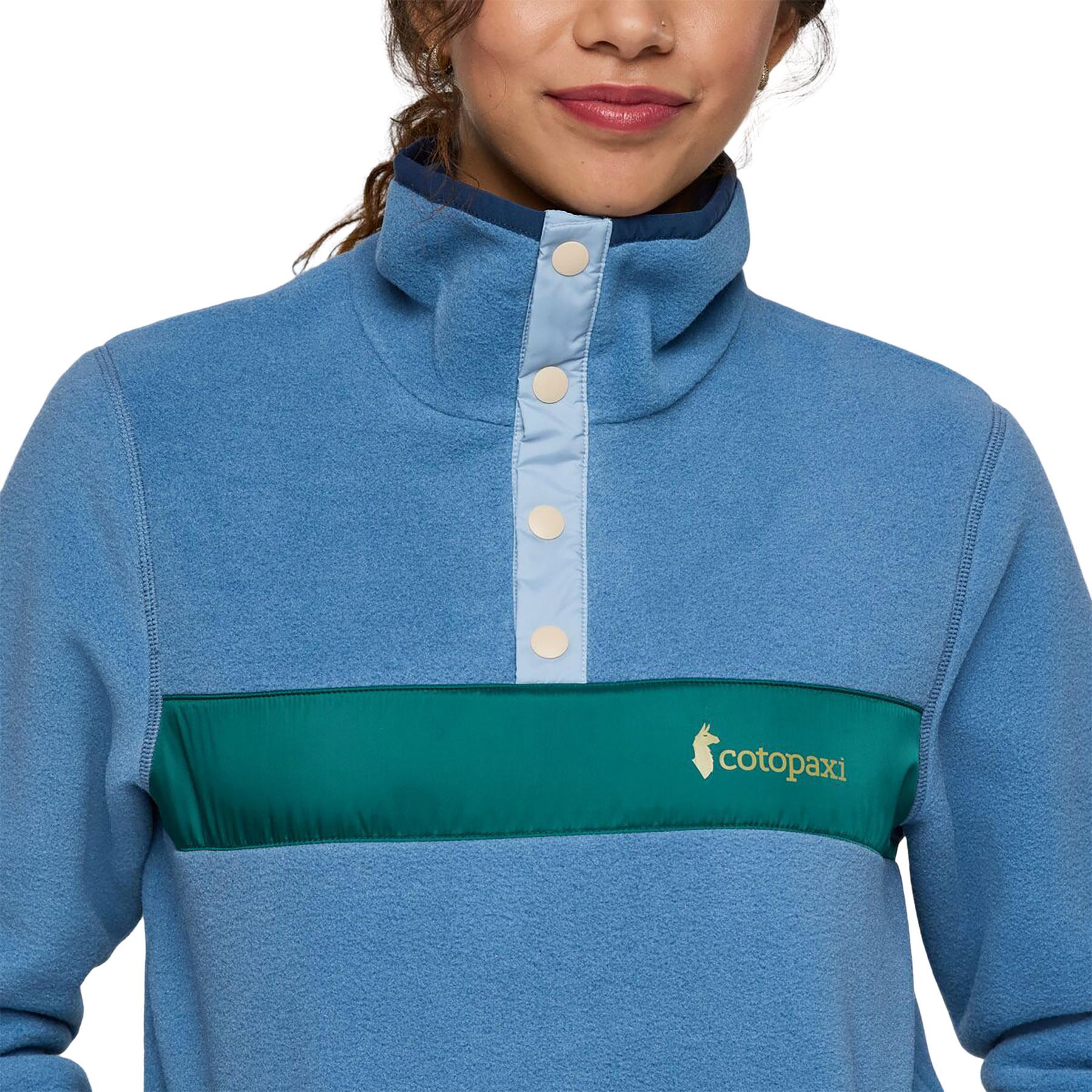 Product gallery image number 5 for product Teca 1/4 Snap Fleece Sweatshirt - Women's