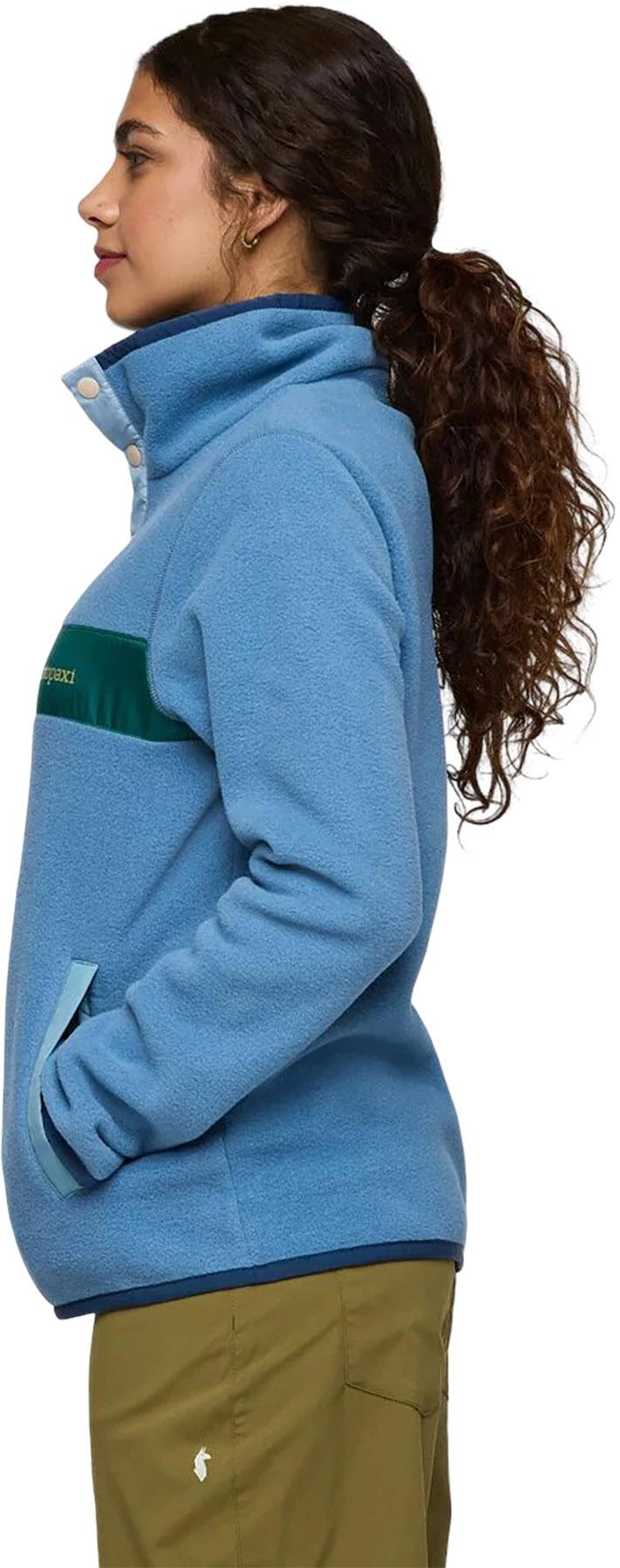 Product gallery image number 2 for product Teca 1/4 Snap Fleece Sweatshirt - Women's