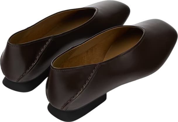 Product gallery image number 2 for product Casi Myra Leather Ballerina - Women's