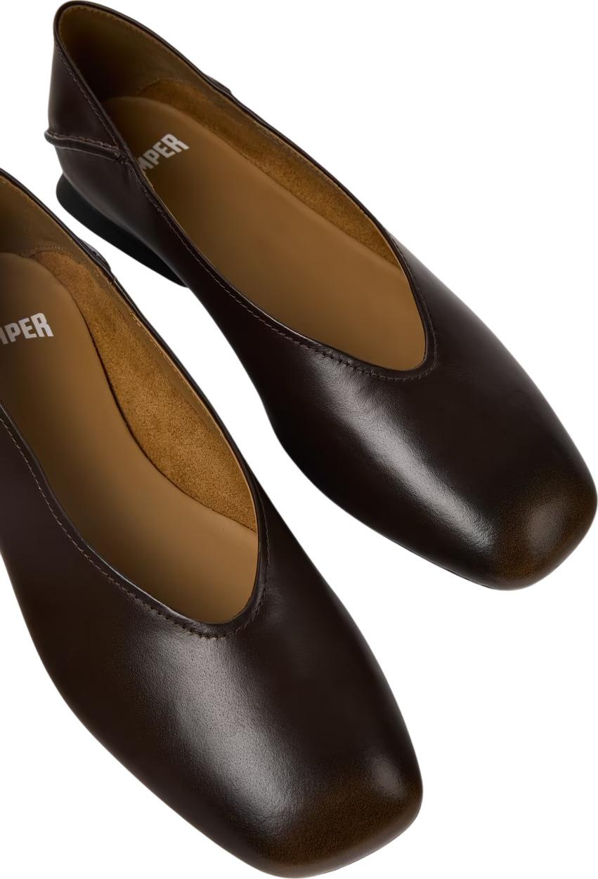 Product gallery image number 4 for product Casi Myra Leather Ballerina - Women's