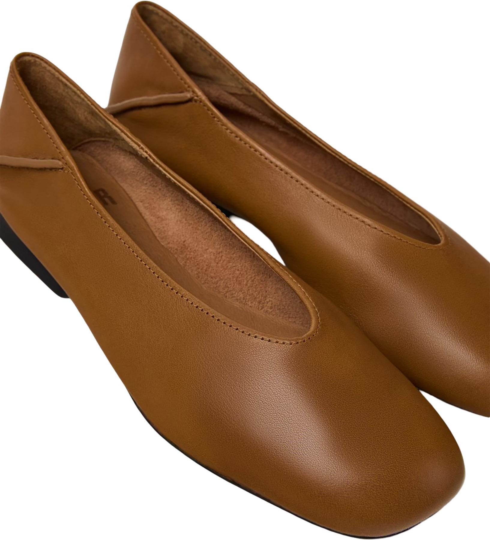 Product gallery image number 5 for product Casi Myra Leather Ballerina - Women's