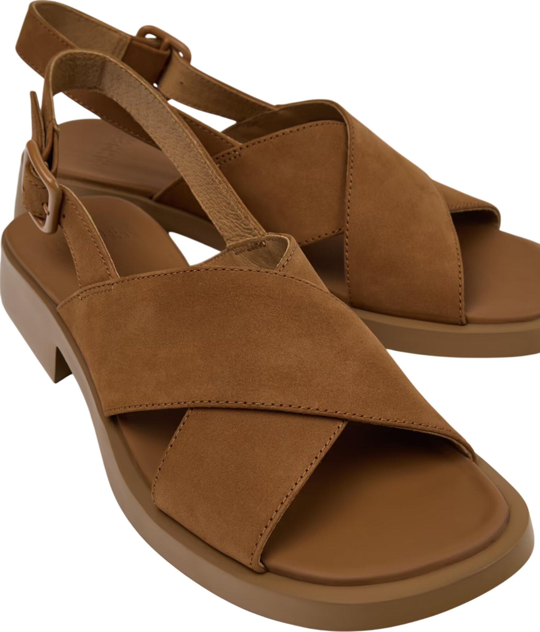 Product gallery image number 5 for product Dana nubuk leather sandals - Women's