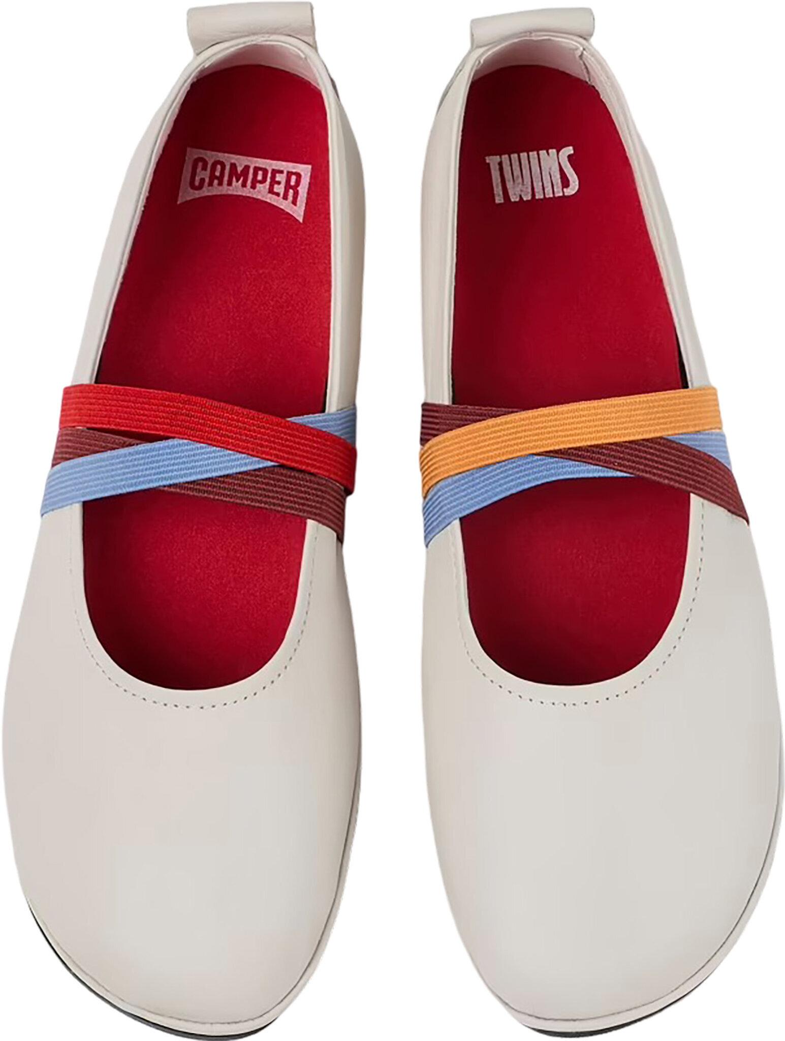 Product gallery image number 3 for product Twins Leather Moccasin Ballerina - Women's