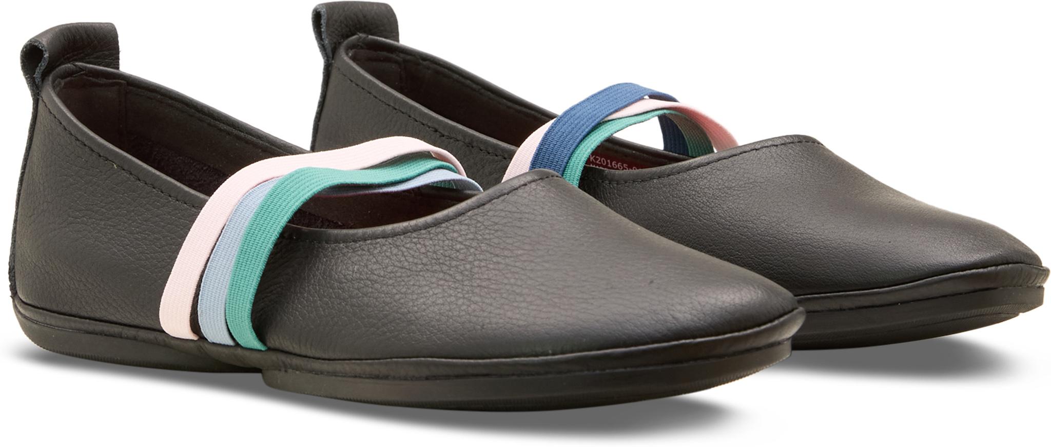 Product gallery image number 9 for product Twins Leather Moccasin Ballerina - Women's