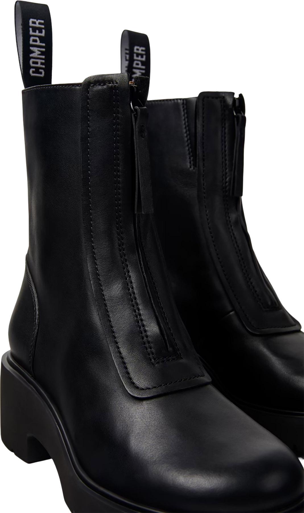 Product gallery image number 4 for product Milah Leather Mid Boots - Women's