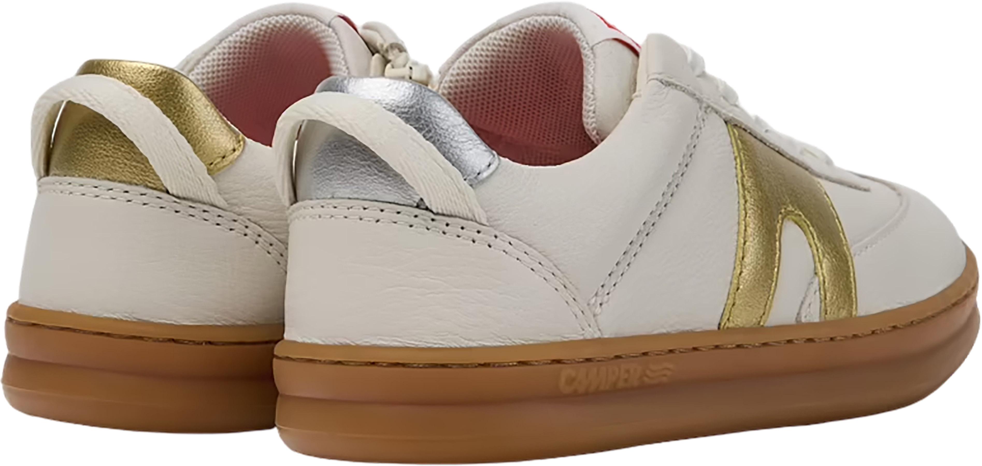 Product gallery image number 2 for product Runner Multicolor Leather and Nubuk Sneakers - Kids