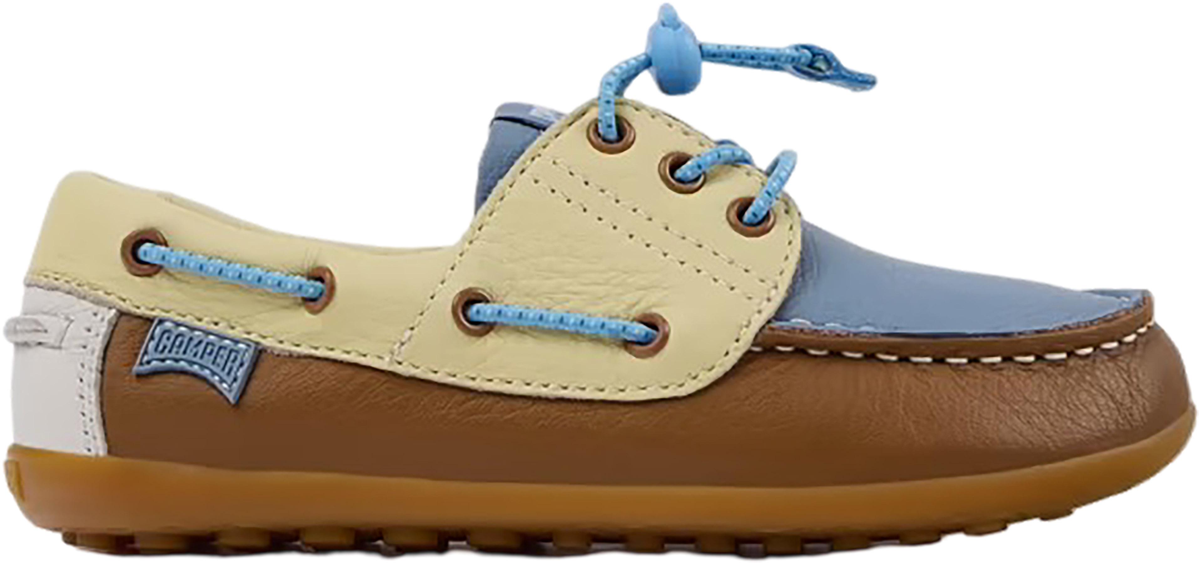 Product image for Twins Multicolor Leather Nautical Shoes - Kids