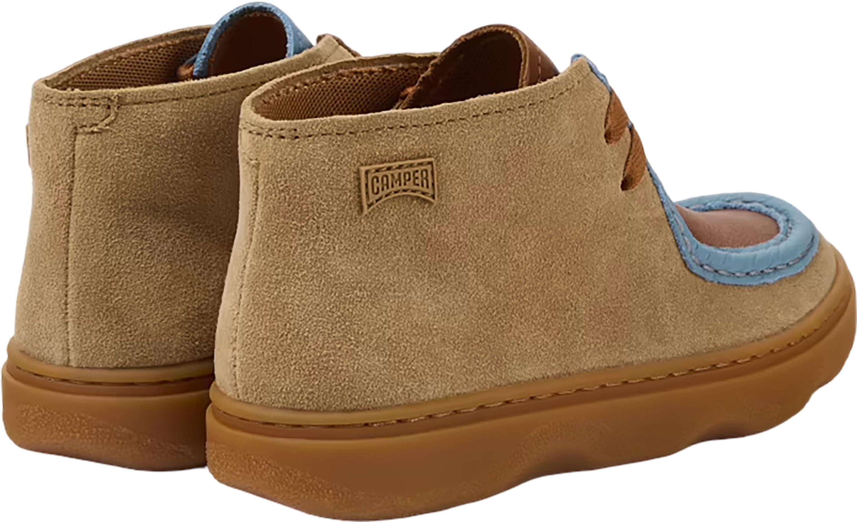 Product gallery image number 2 for product Kiddo Nubuck and Leather Ankle Boots - Kids