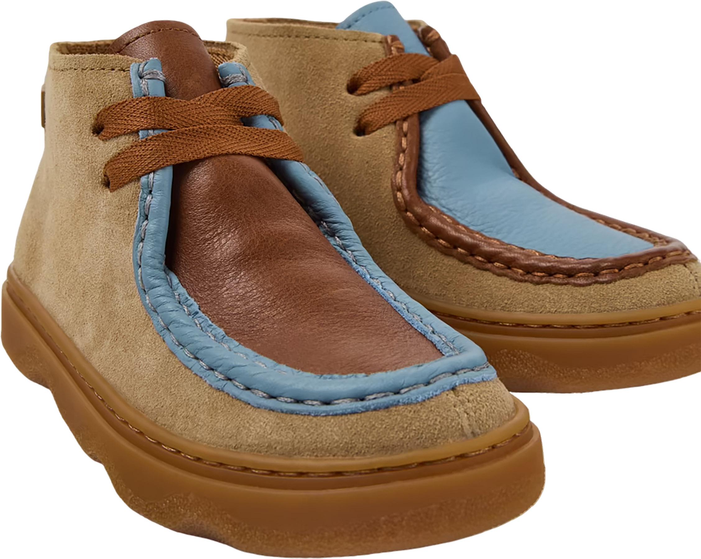 Product gallery image number 4 for product Kiddo Nubuck and Leather Ankle Boots - Kids