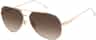 Colour: White Copper Gold - Brown Shaded Lens