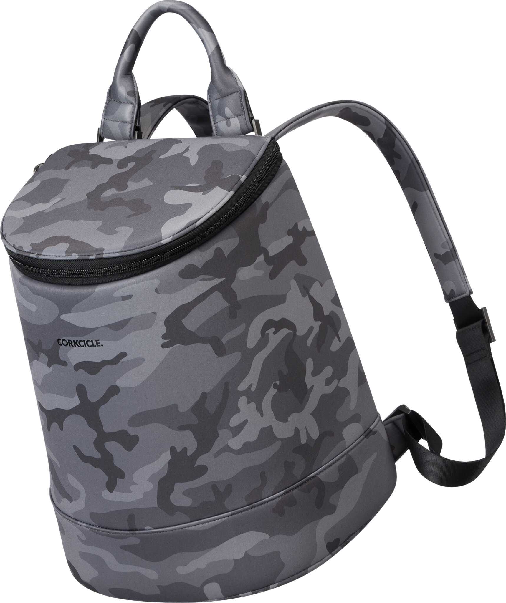 Grey Camo Neoprene