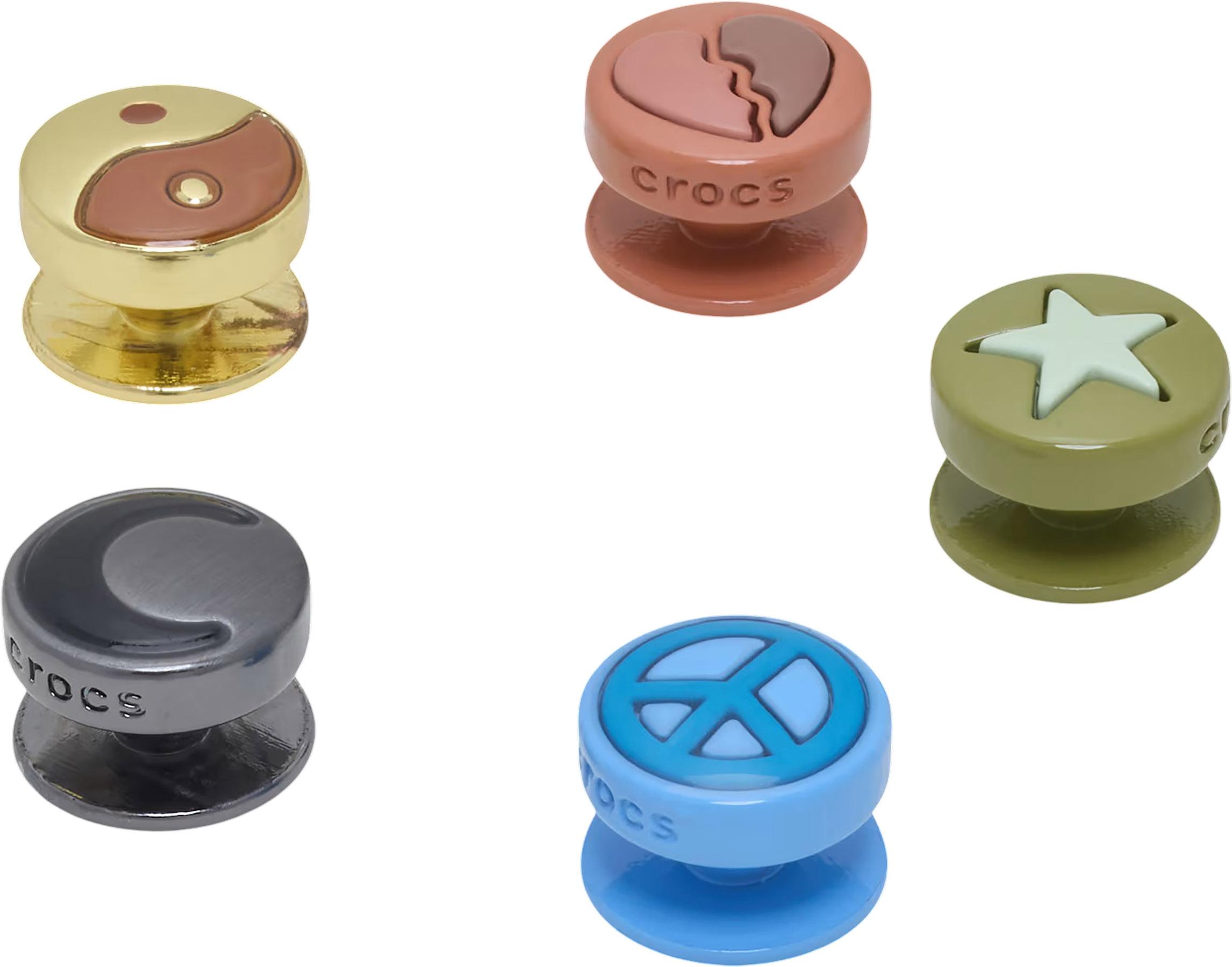 Product gallery image number 3 for product Metallic Icons 5 Pack Jibbitz Shoe Charms