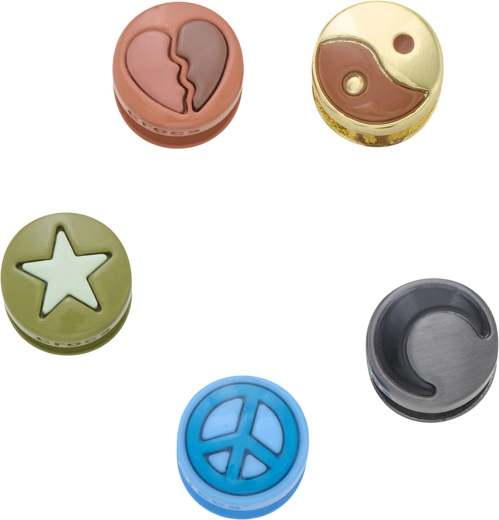 Product image for Metallic Icons 5 Pack Jibbitz Shoe Charms