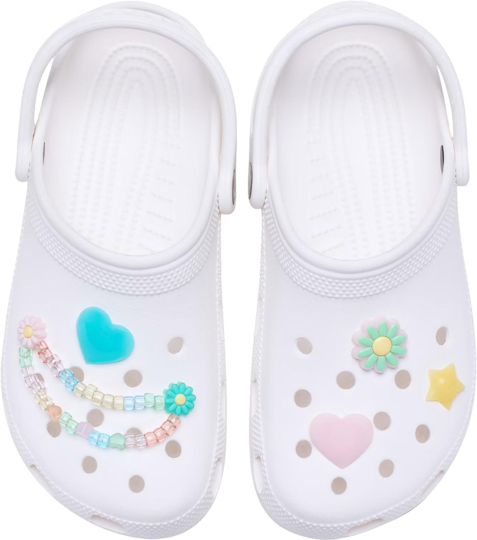 Product gallery image number 3 for product Jibbitz 5 pack Heart and Flower